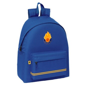 Mochila Kings League Saiyans Azul SAFTA Oficial Infantil (49 caracteres)