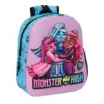 Monster High 3D Mochila Lila/Azul