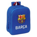 Mochila Guardería 3D F.C. Barcelona LaLiga Oficial Infantil Azul