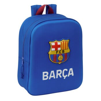 Mochila Guardería 3D F.C. Barcelona LaLiga Oficial Infantil Azul