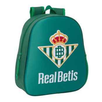 Mochila 3D Real Betis Balompié Verde LaLiga Oficial SAFTA