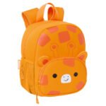 Articulos Safta Jirafa Mochila Neopreno Oficial Naranja/Marrón
