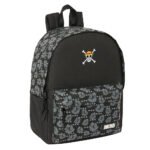 One Piece Pirates Mochila Portátil 14.1" Negra SAFTA