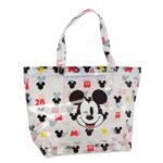 Bolso Shopping Disney Mickey Mouse 'Beach' Transparente Multicolor