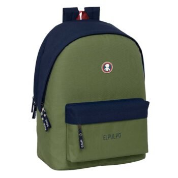 El Pulpo Verde SAFTA Mochila Doble Portátil 15,6" USB