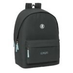 SAFTA El Pulpo Grafito Mochila Doble Portátil 15,6" USB Gris
