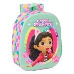 Gabby'S Doll House Mochila 3D Oficial Multicolor SAFTA