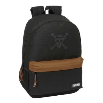 Mochila One Piece Adaptable Carro Negra SAFTA | Escolar Oficial