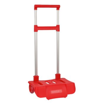 Articulos Safta Trolley Plegable Rojo Universal para Mochilas Escolares