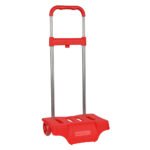 Articulos Safta Carro Portamochilas Trolley Rojo para Escuela