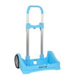 Articulos Safta Carro Portamochilas Escolar Evolution Trolley Celeste