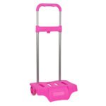 Safta Carro Portamochilas Trolley Universal Fucsia Ruedas Silenciosas