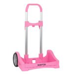 Articulos Safta Carro Portamochilas Evolution Trolley Rosa Claro