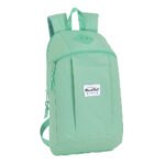 Blackfit8 Turquesa Mini Mochila Infantil SAFTA | Ergonomía y Estilo para Niños