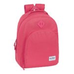 Blackfit8 Fresa Mochila Adaptable a Carro Rosa Escolar SAFTA