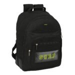 Mochila Doble Articulos Safta Surf Adaptable Carro NEGRO