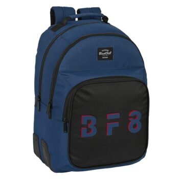 Blackfit8 Urban Mochila Doble Adaptable Carro Negro/Azul