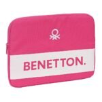 Benetton Raspberry Original Funda Portátil 14'' Acolchada Rosa