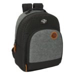 Blackfit8 "Old School" Mochila Adaptable Carro Reciclada Negro/Gris