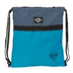 Blackfit8 California Saco Plano Deportivo Reciclado Negro/Azul