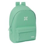 Mochila Doble Munich Basicos Turquesa 15.6" Portátil USB SAFTA