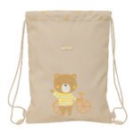 Articulos Safta Saco Plano Junior Preescolar Osito Fácil Limpieza BEIGE