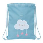 Articulos Safta Preescolar Nube - Saco Plano Junior AZUL/PASTEL Fácil Limpieza