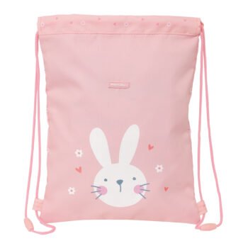 Articulos Safta Preescolar Bunny Saco Plano Junior Rosa Fácil Limpieza