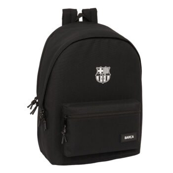 Mochila F.C. Barcelona Chica Negra Portátil 15.6" USB Oficial LaLiga SAFTA