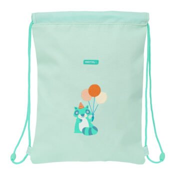 Articulos Safta Fiesta Saco Preescolar VERDE - Mochila Infantil