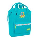 Benetton Summer Mochila Portátil 13'' Azul - Estilo y Confort Escolar