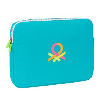 Benetton Summer Funda para Portátil 15,6'' Azul Acolchada