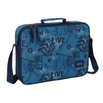 Articulos Safta New Edition Cartera Extraescolares Azules