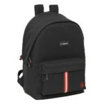 El Ganso Basics Black - Mochila Doble Portátil 15,6" USB