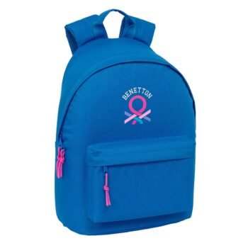 Benetton Basics Azulina Mochila Portátil 14.1" Azul