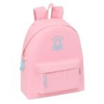 Mochila Benetton Basics Rosa Pastel SAFTA - Infantil Oficial