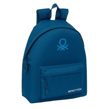 Benetton Basics Mochila Infantil Marino Oficial SAFTA