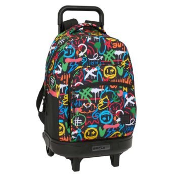 Articulos Safta Graffiti 'Colors' Mochila Grande Ruedas Extraíble