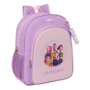 Mochila K-Pop Demon Hunters Iconic Junior Lila Adaptable a Carro