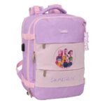 K-Pop Demon Hunters Iconic - Mochila Viaje Cabina Portátil 15,6'' LILA
