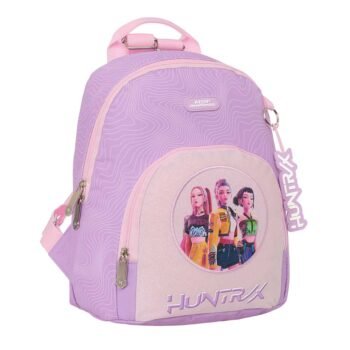 Mochila K-Pop Demon Hunters Iconic LILA - Mini Mochila Oficial SAFTA