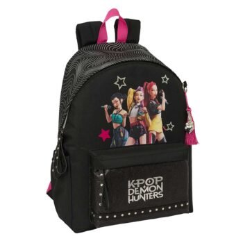 K-Pop Demon Hunters Energy - Mochila Portátil 14.1'' Negro