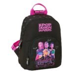 K-Pop Demon Hunters Mini Mochila Negra