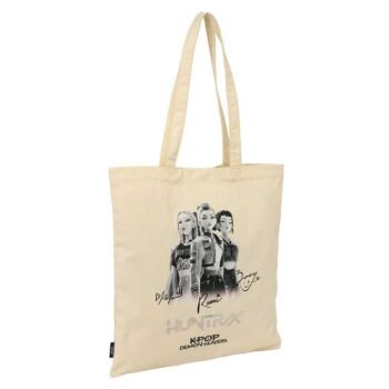 K - Pop Demon Hunters Tour Tote Bag Negro Oficial