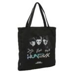 K-Pop Demon Hunters Soul Tote Bag Negro con Cremallera SAFTA Oficial