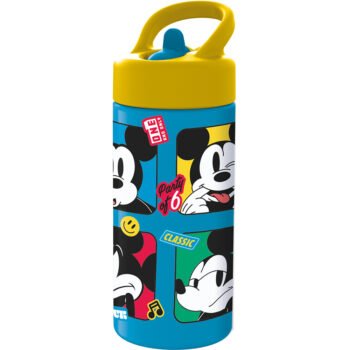 Botella Mickey Mouse Good Day SAFTA Azul 410ml