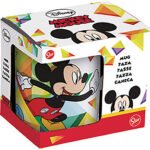 Disney Mickey Happy Smiles Taza Grande 325ml Roja/Azul Oficial SAFTA