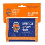 Billetera Oficial Valencia Basket Escolar SAFTA - Azul y Naranja