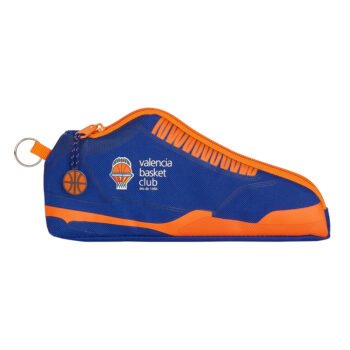 Valencia Basket Portatodo Zapatilla Oficial SAFTA Azul Naranja