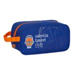 Valencia Basket Zapatillero Mediano Oficial SAFTA Azul Naranja